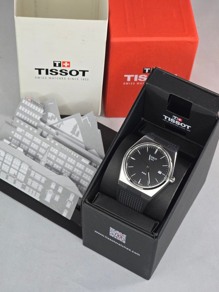 Tissot PRX Siyah Erkek Kol Saati - Görsel 2