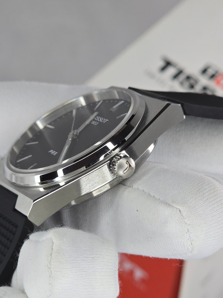 Tissot PRX Siyah Erkek Kol Saati - Görsel 5
