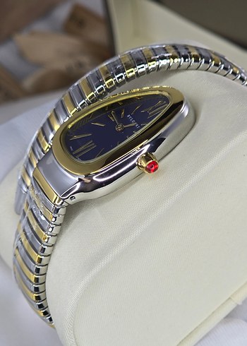 Bvlgari Serpenti Two Tone Lacivert Kadran - Görsel 3