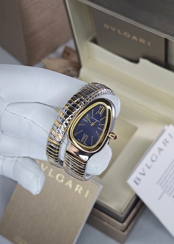 Bvlgari Serpenti Two Tone Lacivert Kadran - Görsel 6