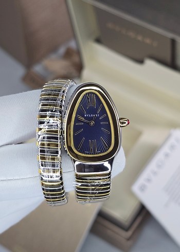 Bvlgari Serpenti Two Tone Lacivert Kadran - Görsel 4