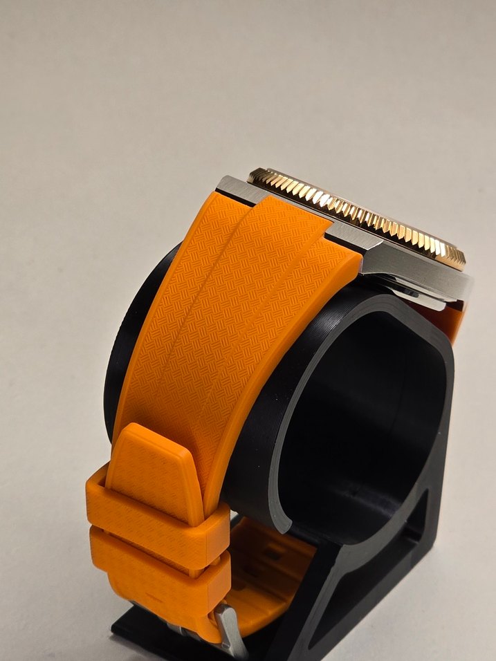 TISSOT PRX 40 KORDON TURUNCU 40 MM İLE UYUMLU - Görsel 2