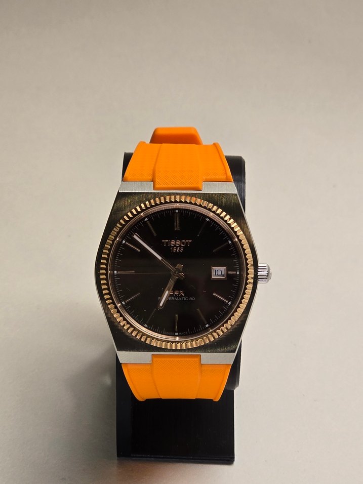 TISSOT PRX 40 KORDON TURUNCU 40 MM İLE UYUMLU - Görsel 3