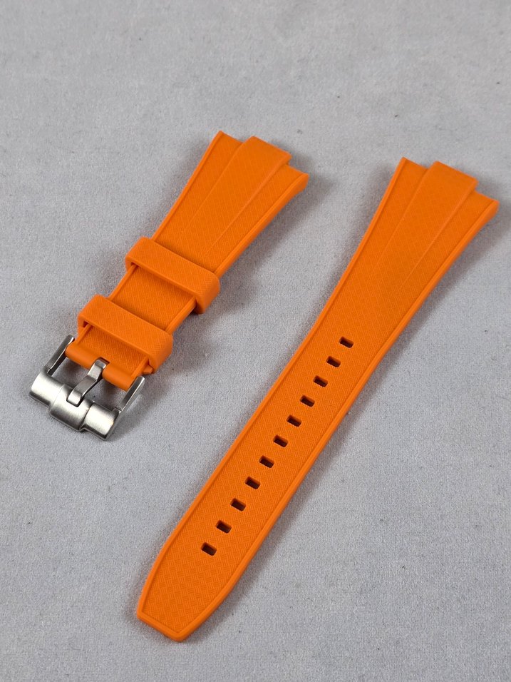 TISSOT PRX 40 KORDON TURUNCU 40 MM İLE UYUMLU - Görsel 4