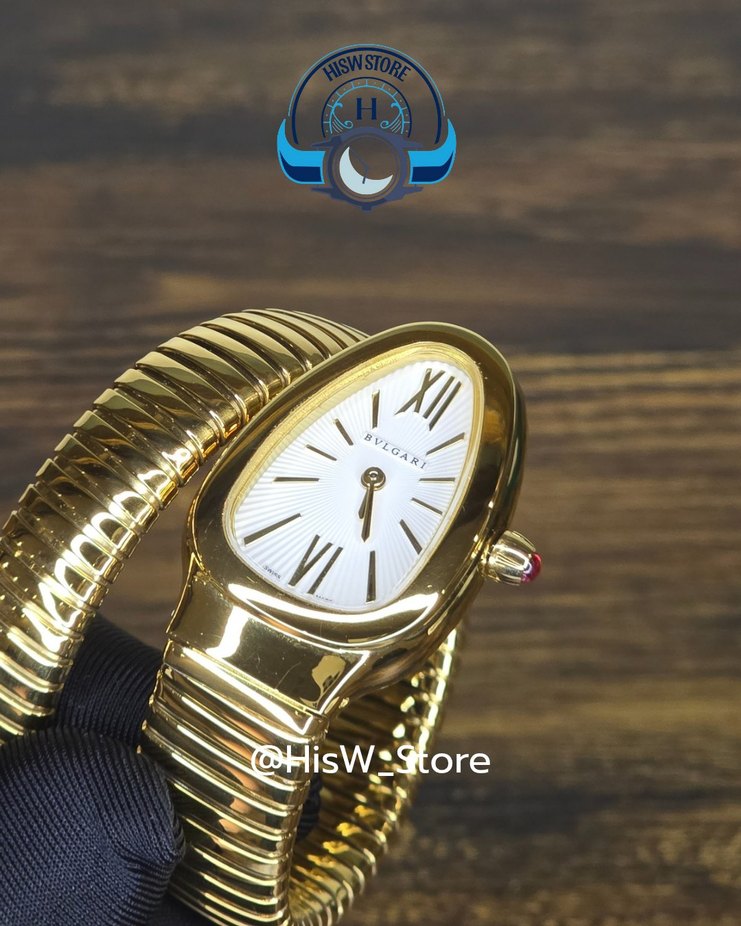 BVLGARI SERPENTİ Altın Renkli Kadın Kol Saati - Görsel 3