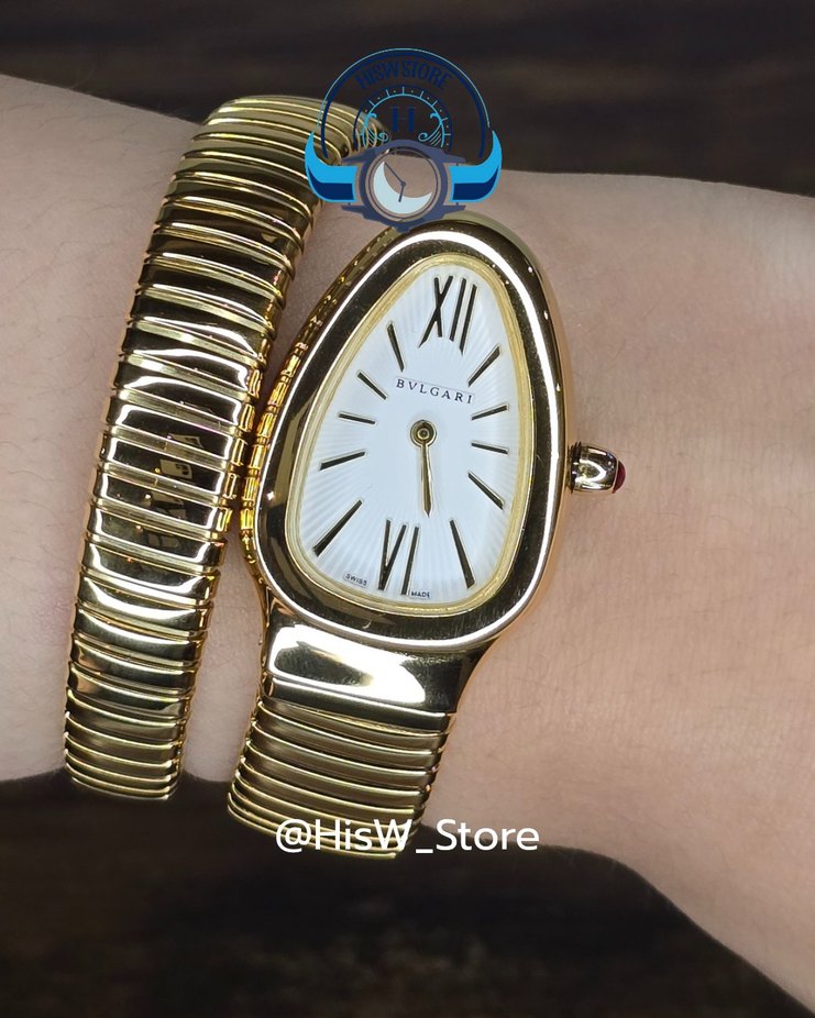 BVLGARI SERPENTİ Altın Renkli Kadın Kol Saati - Görsel 2