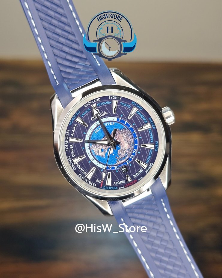 Omega Seamaster Aquaterra World Time - Görsel 2