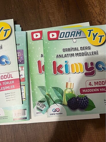 Beden Orbital yayınları tyt kimya fasikülleri