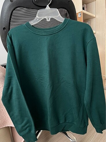 petrol yeşili sweat defacto