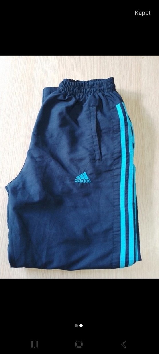 Adidas Erkek Lacivert Spor Eşofman Altı - Görsel 2