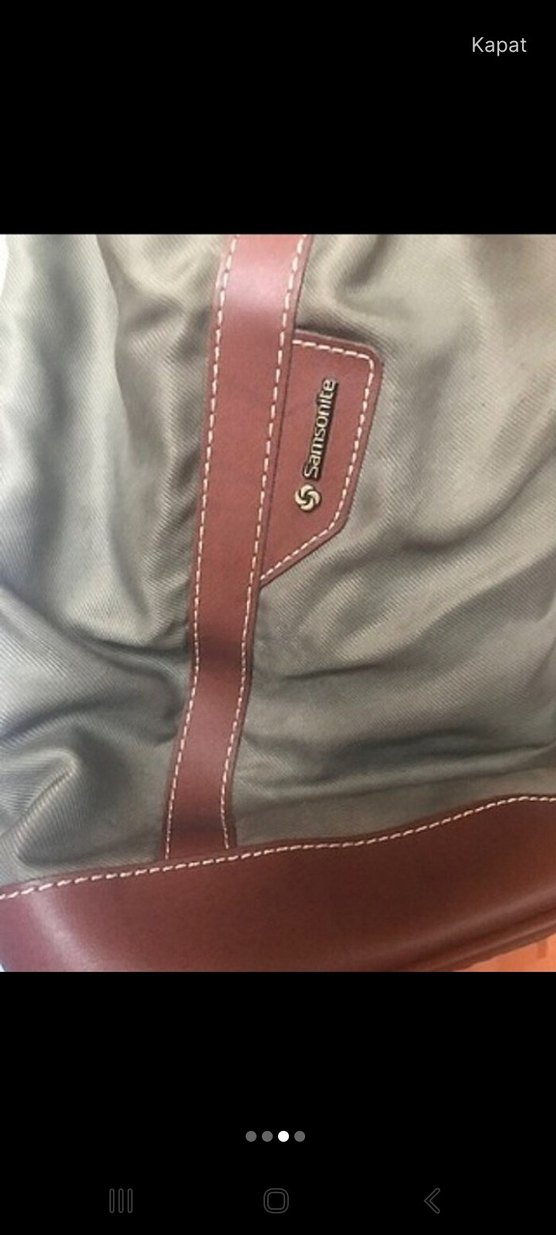 Kahverengi Deri Kadın Omuz Çantası - Görsel 3