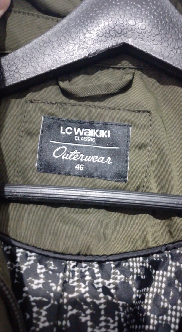 Belli Kemerli Yeşil Hamile Midi Mont - Görsel 3