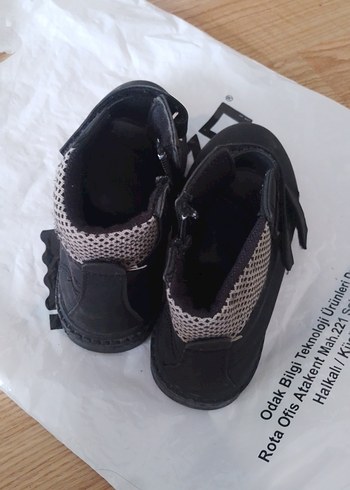 Siyah Tokalı Erkek Çocuk Biker Botu Polaris Marka - Görsel 3