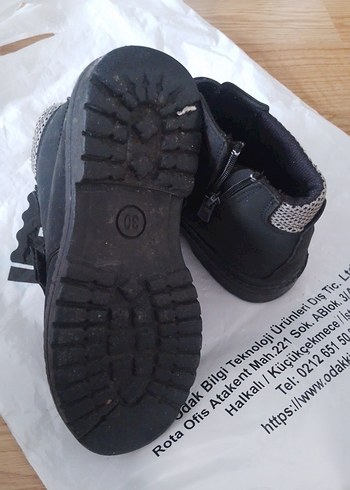 Siyah Tokalı Erkek Çocuk Biker Botu Polaris Marka - Görsel 4