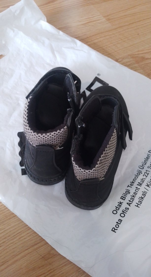 Siyah Tokalı Erkek Çocuk Biker Botu Polaris Marka - Görsel 3