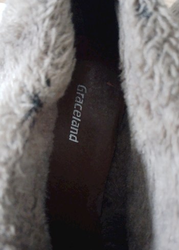 Kahverengi Süet Kürklü Kadın Dolgu Topuk Bot - Görsel 3