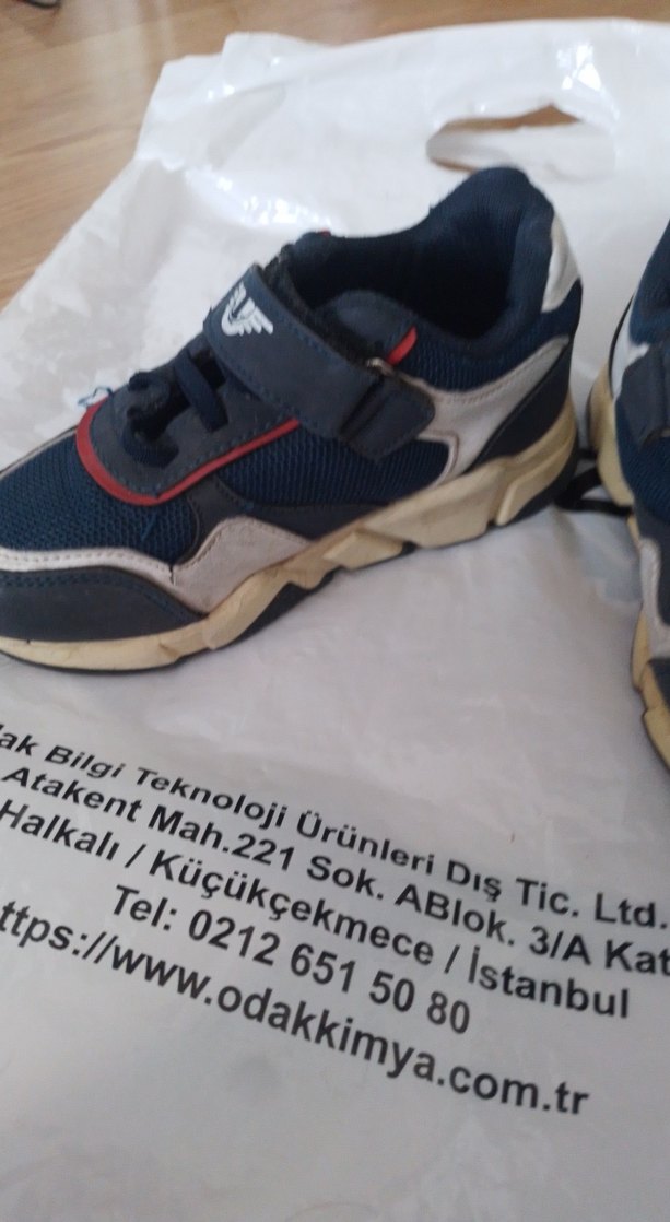 Koyu Mavi Erkek Çocuk Spor Ayakkabı - Görsel 3