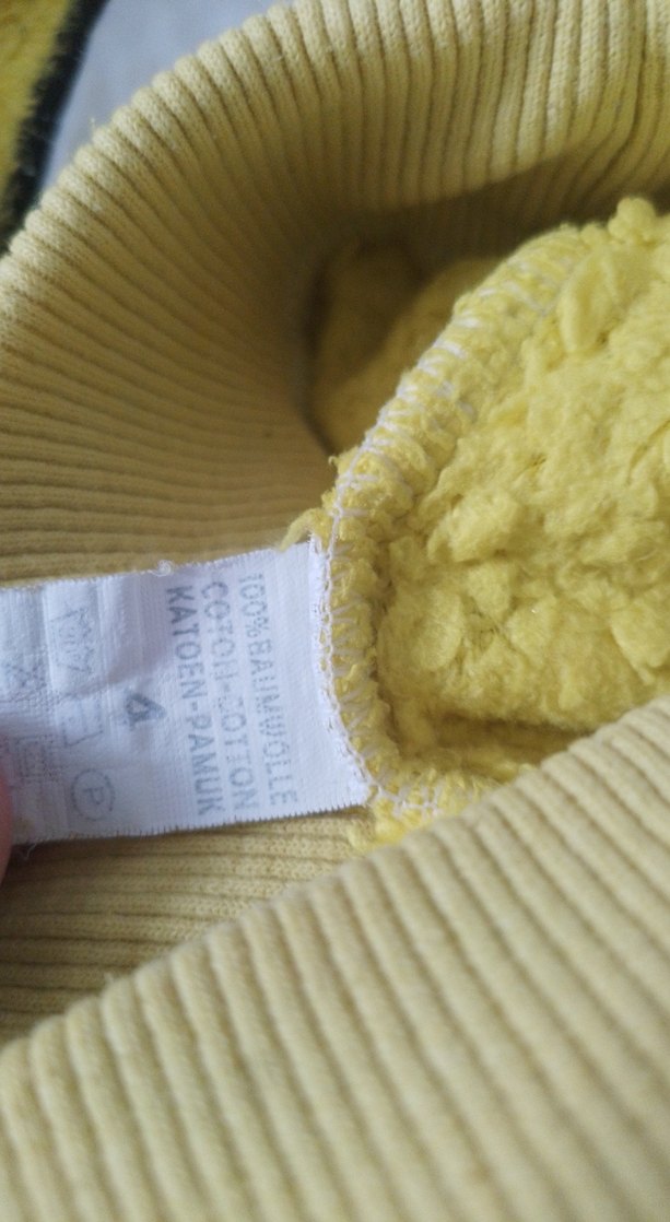 5 parça 60 tl.Sarı Nakışlı Kız Çocuk Polar Eşofman Takımı, - Görsel 5