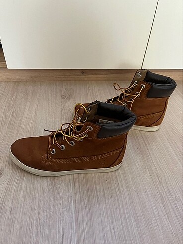 38 Beden kahverengi Renk Timberland ince taban bot 38 numara