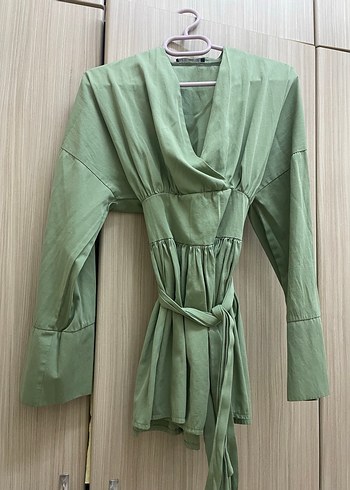 Yeşil tunik