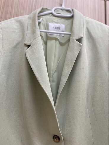 xl Beden yeşil Renk Blazer ceket