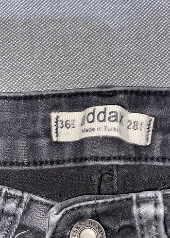 Addax Gri Kadın Midi Boy Skinny Jean