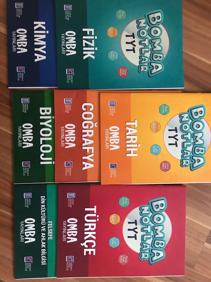 Bomba Notlar TYT Sınav Hazırlık Seti be 5 poster - Görsel 2