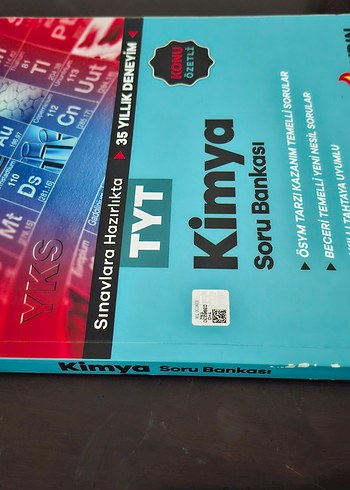 TYT Kimya Soru Bankası - Aydın Yayınları - Görsel 6