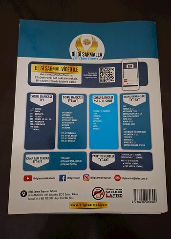 Bilgi Sarmal  AytFizik Soru Bankası - Görsel 2