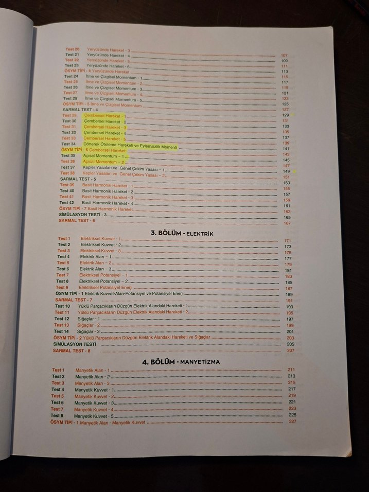 Bilgi Sarmal  AytFizik Soru Bankası - Görsel 5