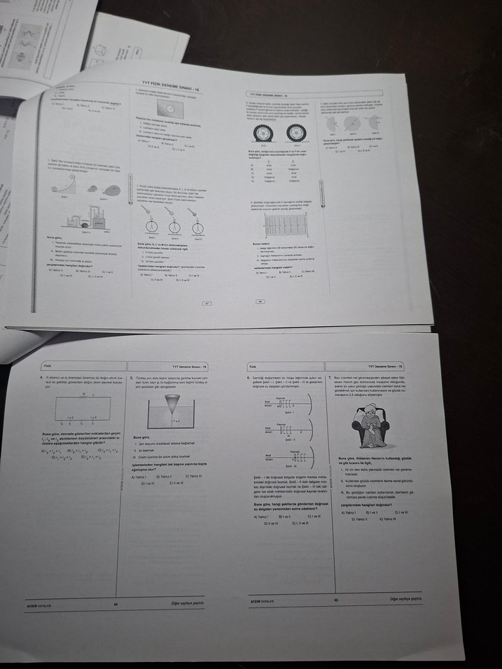 TYT Fizik Denemeleri Kitap Seti - Görsel 3