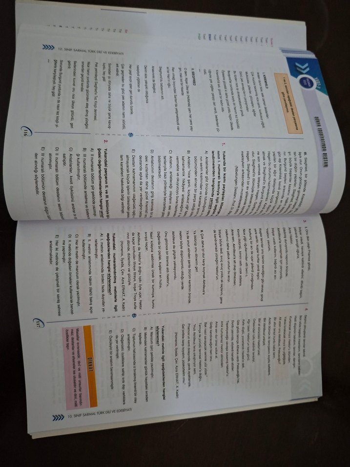 10. Sınıf Türk Dili ve Edebiyatı Soru Bankası - Görsel 5