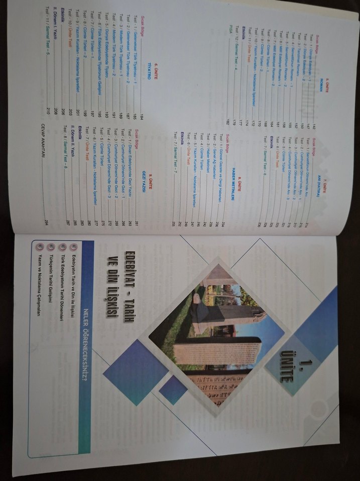 10. Sınıf Türk Dili ve Edebiyatı Soru Bankası - Görsel 3