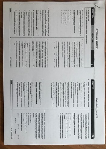 Bilgi Sarmal   ve Apotemi Tyt  Türkçe deneme - Görsel 2