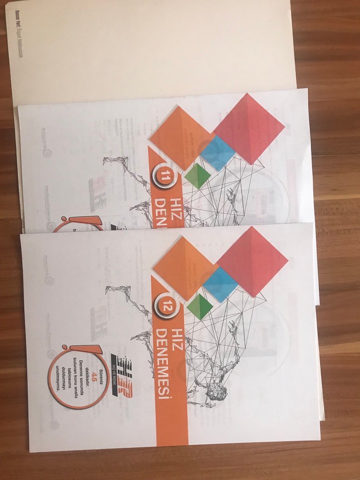 Bilgi sarmal ve Hız ve renk tyt matematik denemesi - Görsel 3