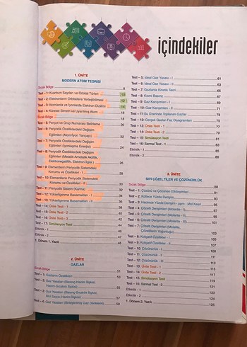 Bilgi Sarmal 11.Sınıf Kimya ve Tyt Fizik Soru Bankası Seti - Görsel 2