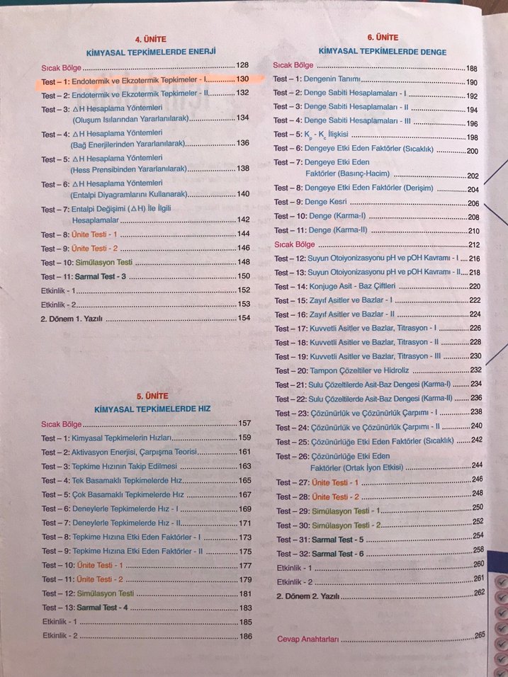 Bilgi Sarmal 11.Sınıf Kimya ve Tyt Fizik Soru Bankası Seti - Görsel 3