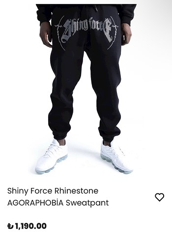 Shinyforce taşlı eşofman - Görsel 2