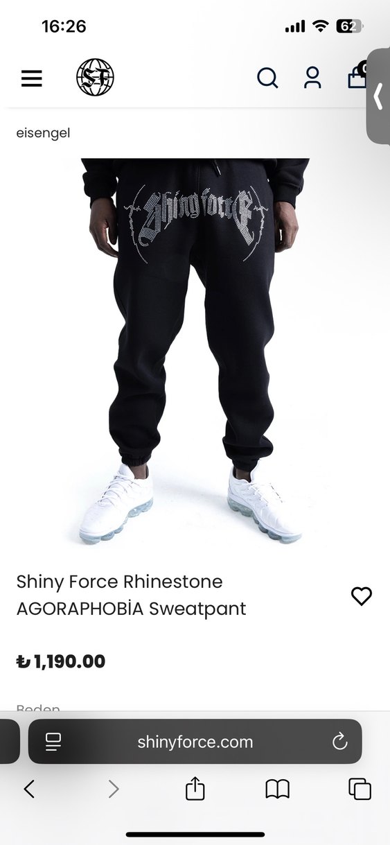 Shinyforce taşlı eşofman - Görsel 2