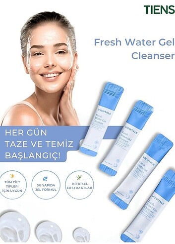 Vıewtale Fresh Water Gel Nazik ve Etkili Cilt Temizlik