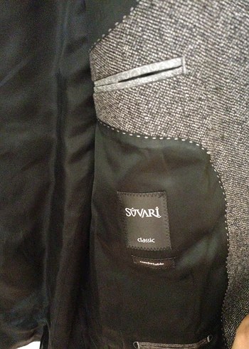 Yünlü Erkek Ceketi 56/6 Beden - Görsel 5