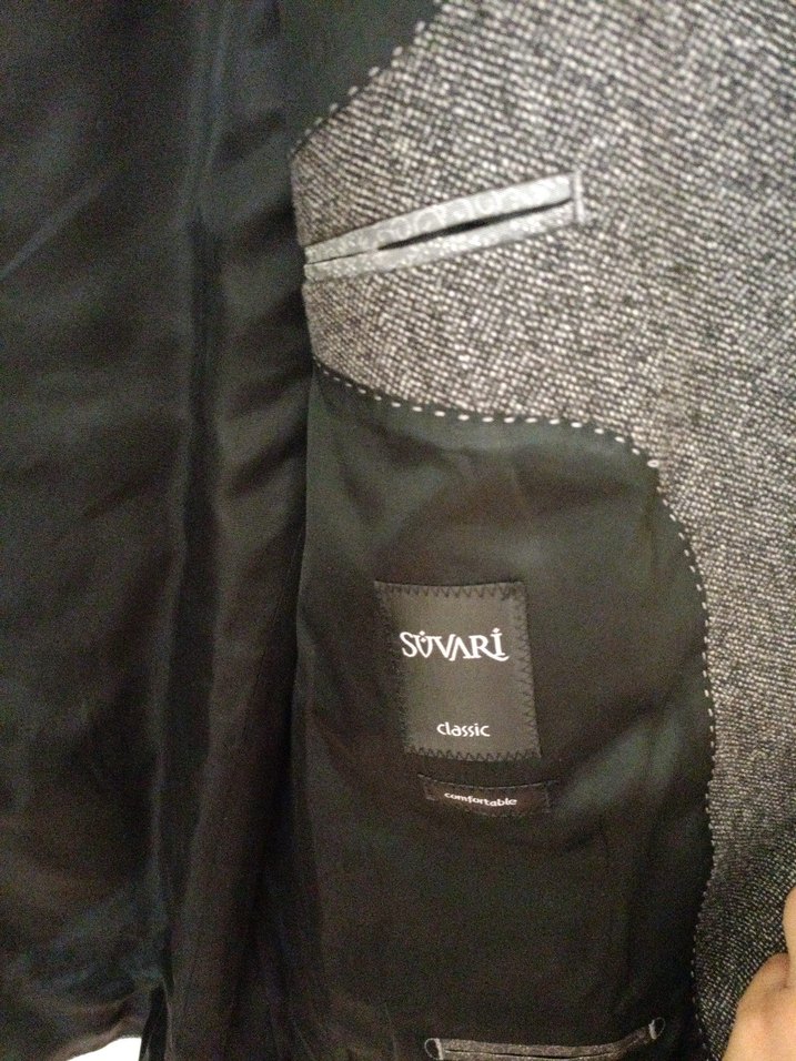 Yünlü Erkek Ceketi 56/6 Beden - Görsel 5