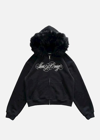 Diğer Sloidbruises Fur Zip Sweat