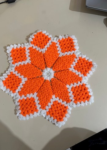 Renkli Örgü Banyo lif Seti - Görsel 4