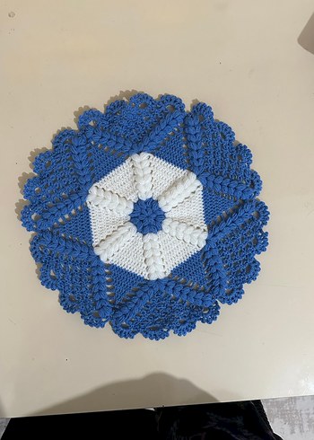 Renkli Örgü Banyo lif Seti - Görsel 9