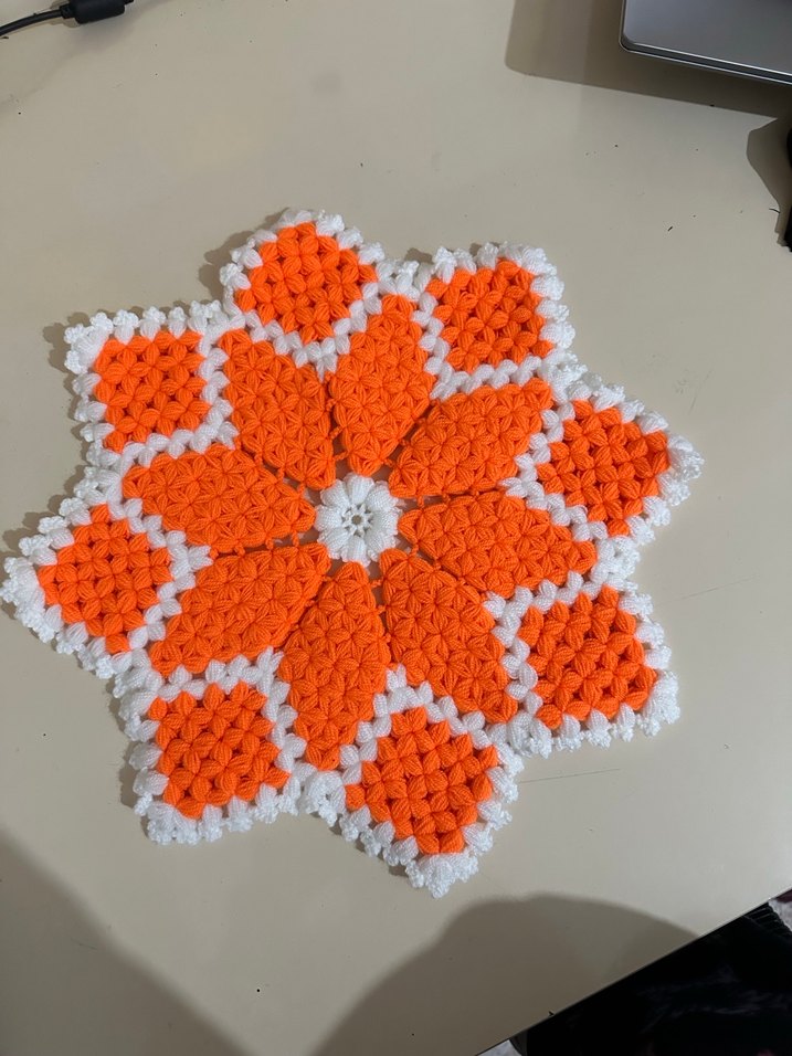 Renkli Örgü Banyo lif Seti - Görsel 4