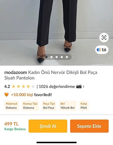 Diğer Bol paça pantolon