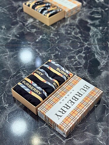 BURBERRY Erkek boxer- özel kutu ile gönderim