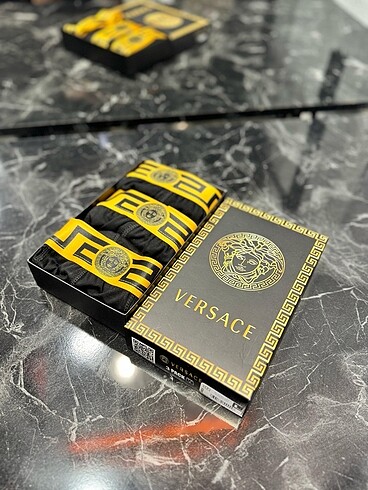 VERSACE ERKEK BOXER- 3 lü özel kutusu ile
