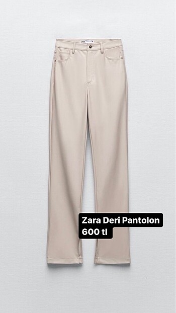 Zara deri pantolon